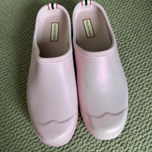 Hunter Pink Winter & Rain Boots with Rounded Toe